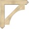 Ekena Millwork Westlake Arts and Crafts Rough Sawn Bracket w/ Offset Brace, Douglas Fir, 8"W x 40"D x 40"H BKT0806X40X40WTL03RDF - alternate 4